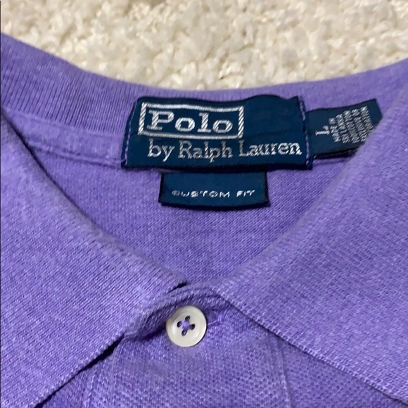 Polo by Ralph Lauren Knit Shirt Size L Custom Fit - Picture 3 of 4